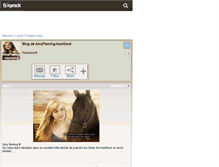 Tablet Screenshot of amyfleming-heartland.skyrock.com