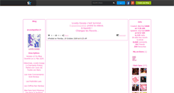 Desktop Screenshot of lovely-gossip.skyrock.com