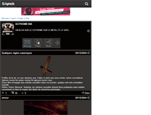 Tablet Screenshot of gothisme-666.skyrock.com