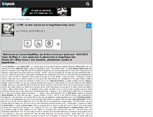 Tablet Screenshot of cyrus-hopemiley.skyrock.com