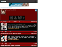 Tablet Screenshot of coeur150.skyrock.com