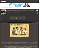 Tablet Screenshot of fic-maraudeurs-x3.skyrock.com