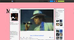 Desktop Screenshot of michael-jackson-07.skyrock.com