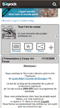 Mobile Screenshot of corps-artcorps.skyrock.com