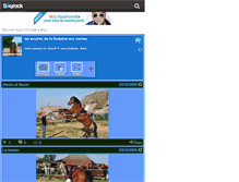 Tablet Screenshot of cavaliervoltigeur.skyrock.com