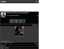 Tablet Screenshot of anna-kristina.skyrock.com