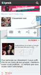 Mobile Screenshot of classement-meilleur-rock.skyrock.com