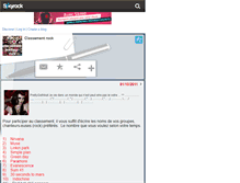 Tablet Screenshot of classement-meilleur-rock.skyrock.com