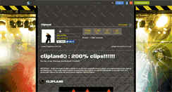 Desktop Screenshot of clipland.skyrock.com