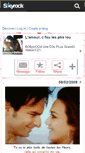 Mobile Screenshot of amourdetoujours67290.skyrock.com