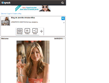 Tablet Screenshot of jennifer-aniston-miss.skyrock.com