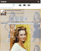 Tablet Screenshot of hilarie-burton.skyrock.com