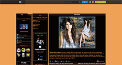 Desktop Screenshot of ourgomezselena.skyrock.com