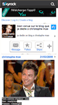 Mobile Screenshot of christophe------mae.skyrock.com