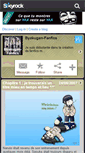 Mobile Screenshot of byakugan-fanfics.skyrock.com