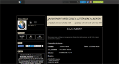 Desktop Screenshot of gala-albert.skyrock.com