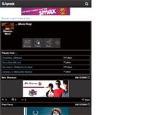 Tablet Screenshot of ben-sherman-music.skyrock.com