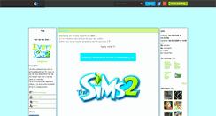 Desktop Screenshot of everysims-2.skyrock.com