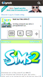 Mobile Screenshot of everysims-2.skyrock.com