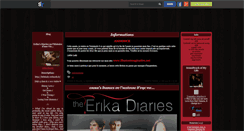 Desktop Screenshot of erika-diaries.skyrock.com