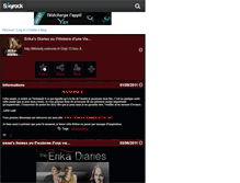 Tablet Screenshot of erika-diaries.skyrock.com
