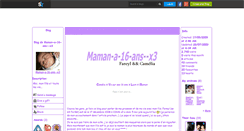 Desktop Screenshot of maman-a-16-ans--x3.skyrock.com