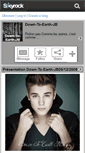 Mobile Screenshot of down-to-earth-jb.skyrock.com