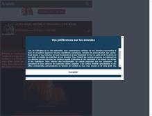 Tablet Screenshot of leroisoleil42390.skyrock.com