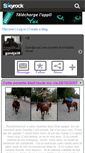 Mobile Screenshot of gandja38.skyrock.com