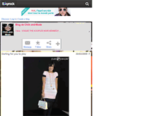 Tablet Screenshot of chiik-and-mode.skyrock.com