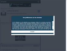 Tablet Screenshot of ladefensedeslocataires.skyrock.com