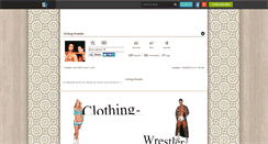 Desktop Screenshot of clothing-wrestler.skyrock.com