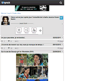 Tablet Screenshot of jessic-szohr.skyrock.com