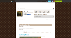 Desktop Screenshot of enrique-iglesias95.skyrock.com