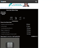 Tablet Screenshot of blackdady-officiel.skyrock.com
