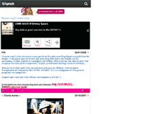 Tablet Screenshot of comeback-of-britney.skyrock.com