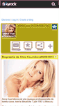 Mobile Screenshot of anna-star-kournikova.skyrock.com