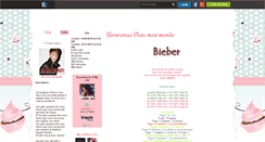 Desktop Screenshot of love2justinbieber.skyrock.com