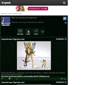 Tablet Screenshot of capsulecorps-figurines.skyrock.com