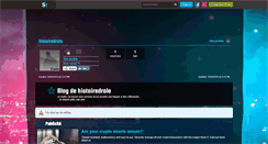 Desktop Screenshot of histoiredrole.skyrock.com
