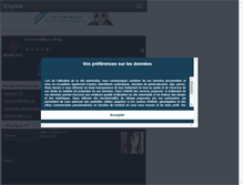 Tablet Screenshot of musik-cl4.skyrock.com