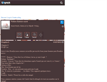 Tablet Screenshot of amoursucre-fictiont.skyrock.com