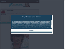 Tablet Screenshot of johnnydepp-dream.skyrock.com