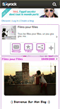 Mobile Screenshot of filmpourfille.skyrock.com