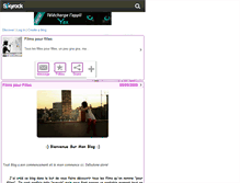 Tablet Screenshot of filmpourfille.skyrock.com