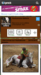 Mobile Screenshot of hackamore-sellerie.skyrock.com