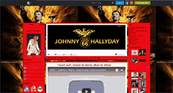 Desktop Screenshot of akejohnnyhalliday.skyrock.com
