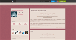 Desktop Screenshot of mordilleuze-de-livres.skyrock.com