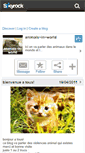 Mobile Screenshot of animals-in-world.skyrock.com
