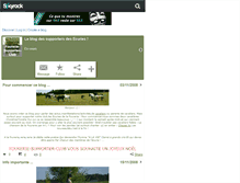 Tablet Screenshot of fourerie-supporter-club.skyrock.com